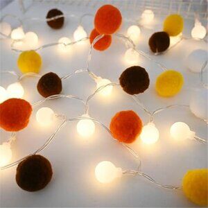 LED Fairy String Lights Battery Operated Globe Ball Lights Bedroom Decor Kids